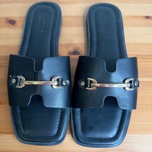 Pieces Marianne Sandal - Black - size 38